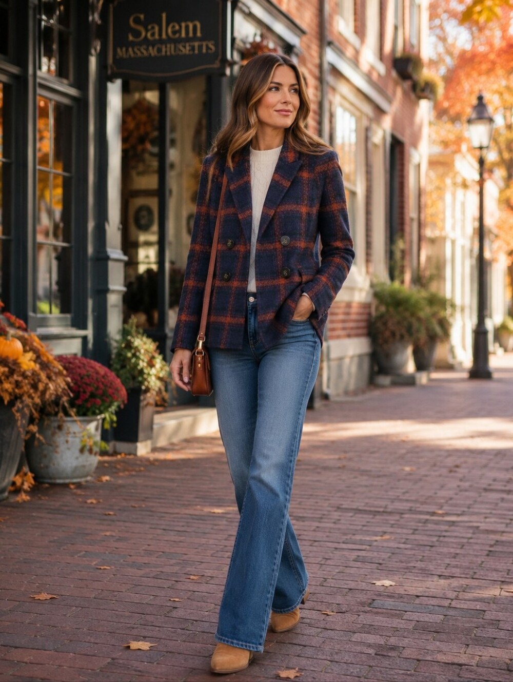 Cabi checkmate plaid jacket